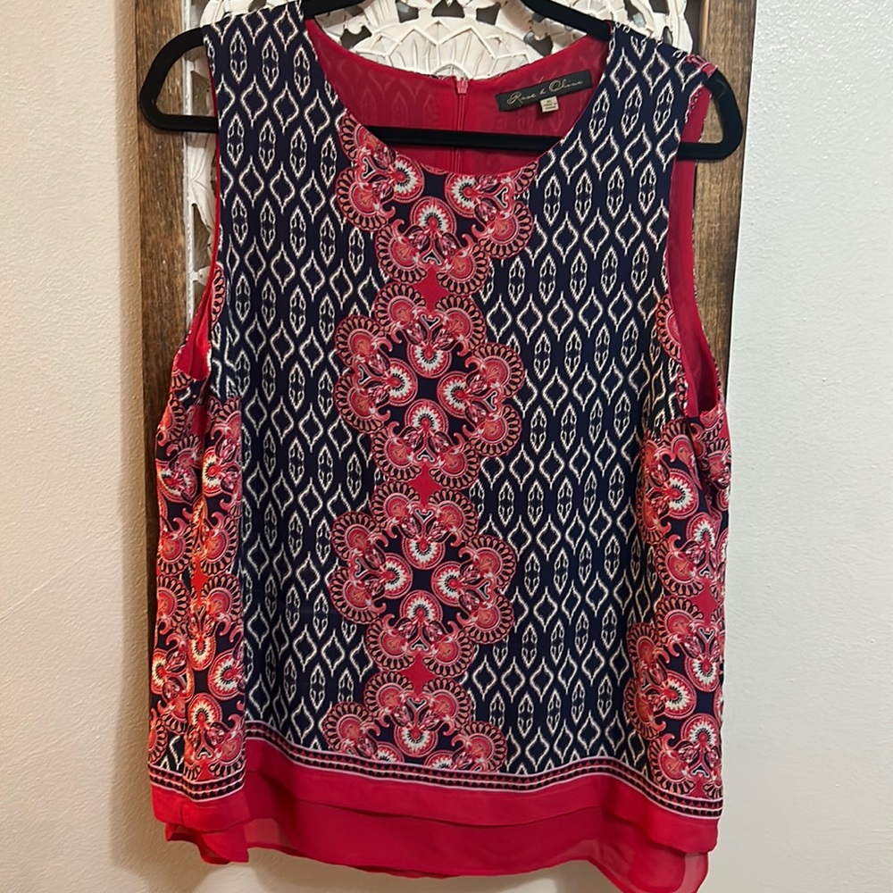 5/$20 Rose & Olive Blouse